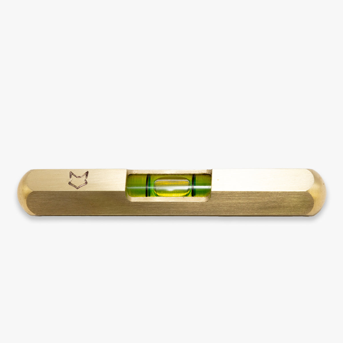 Hexi Level - Brass EDC Tool