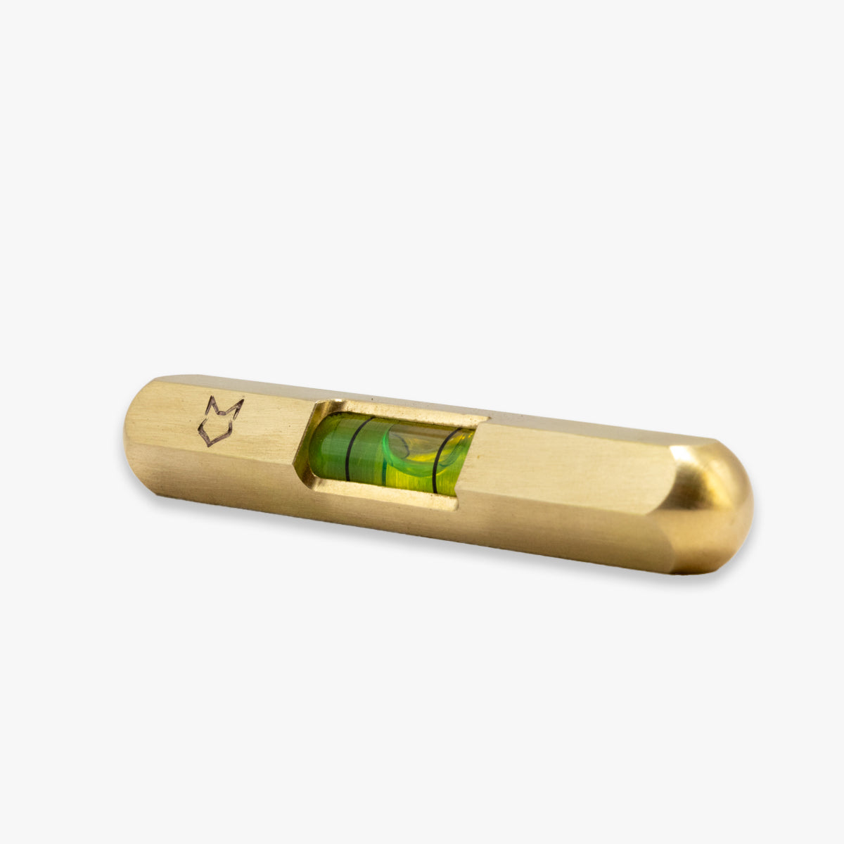 Hexi Level - Brass EDC Tool