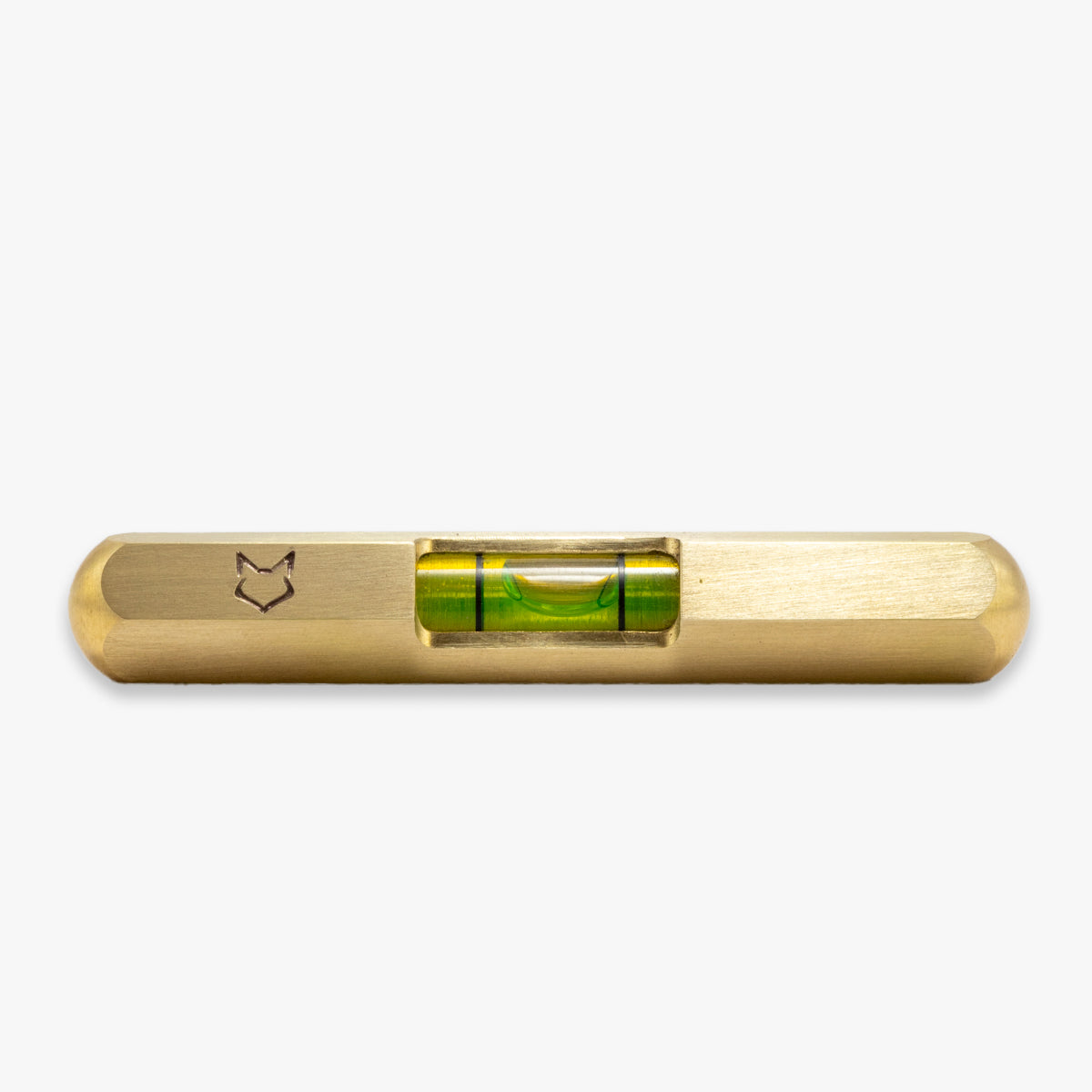 Hexi Level - Brass EDC Tool