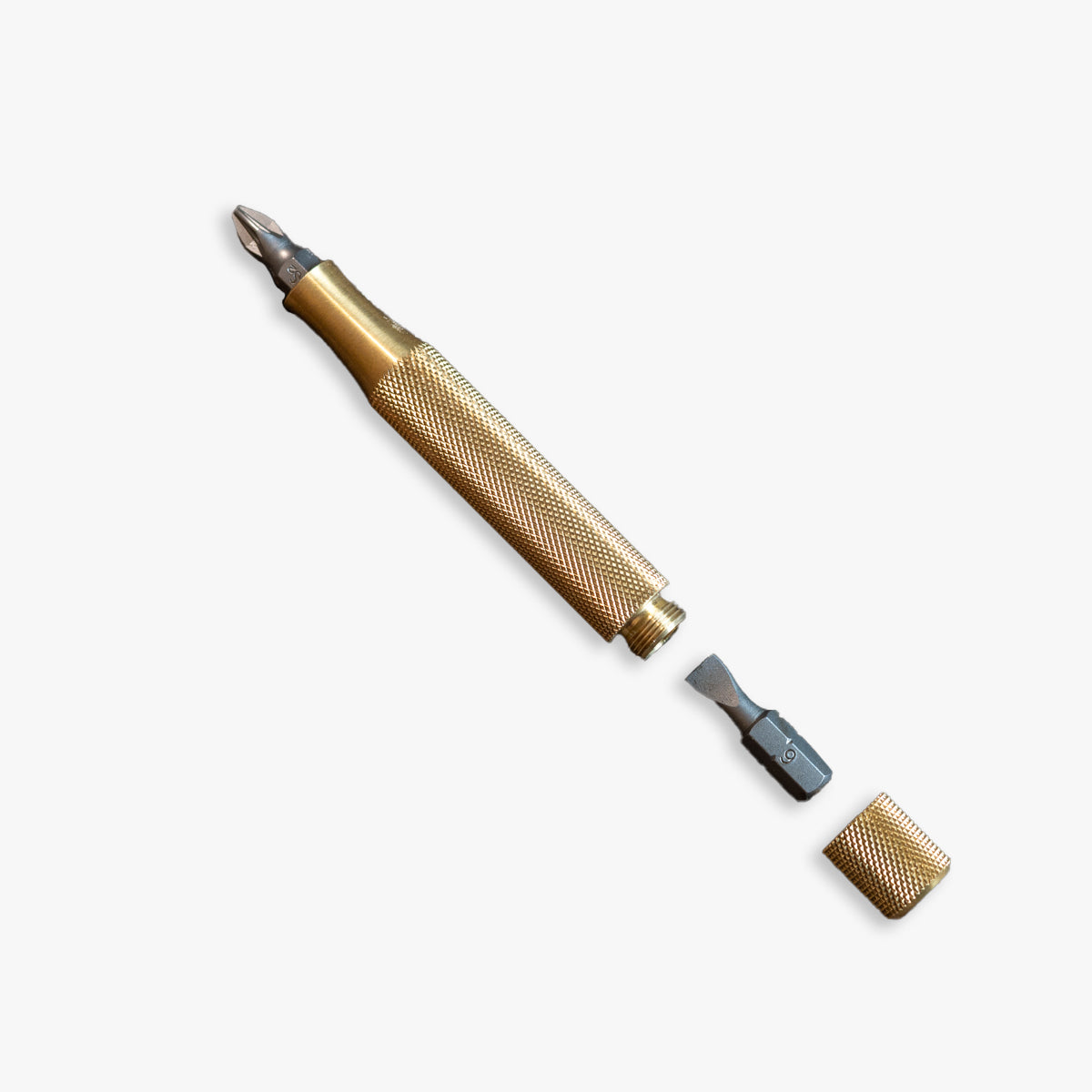 The Phil - Brass Pocket Screwdriver