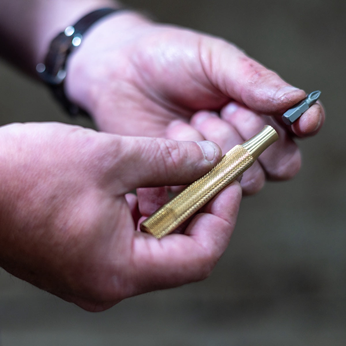 The Phil - Brass Pocket Screwdriver