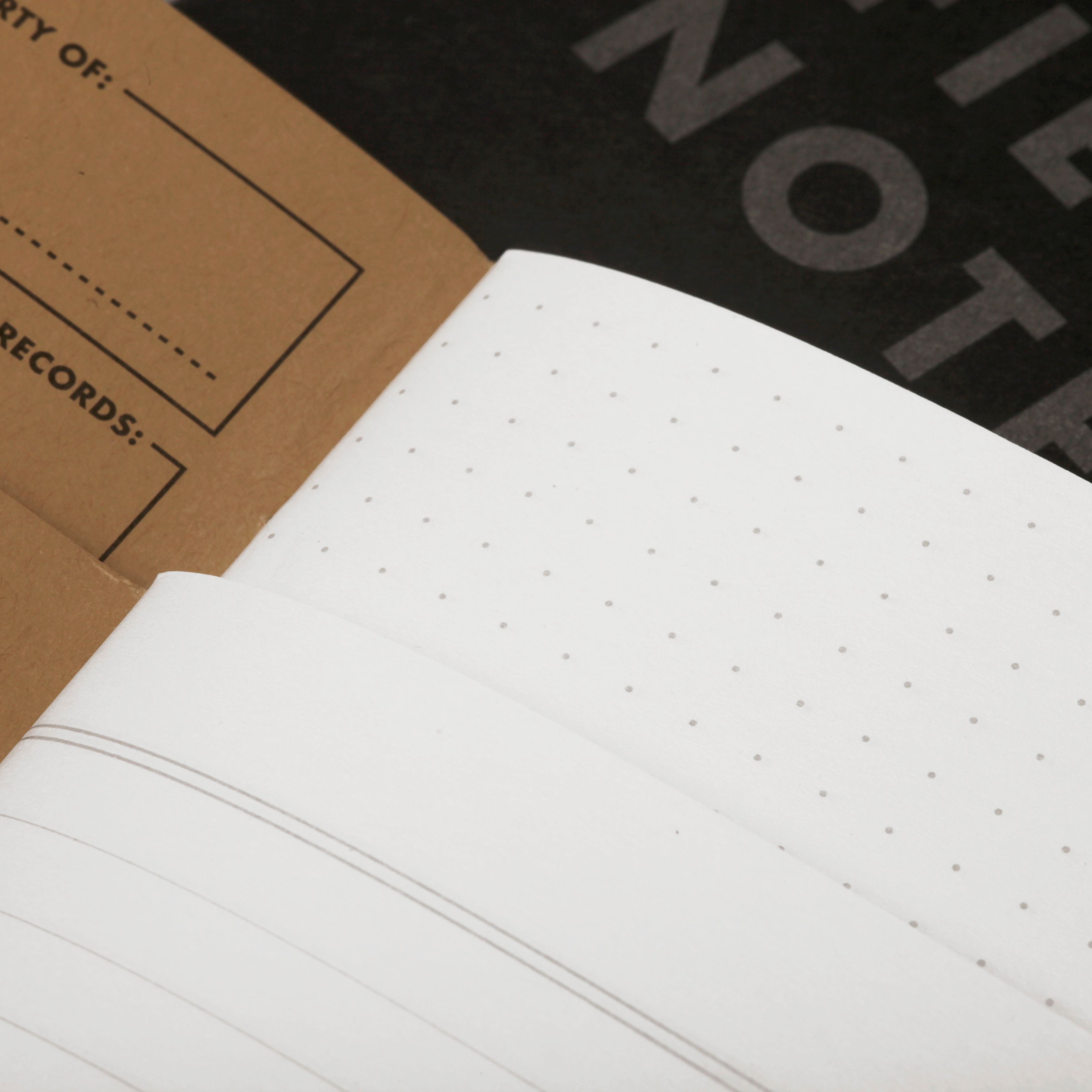 3 x Field Notes: Pitch Black
