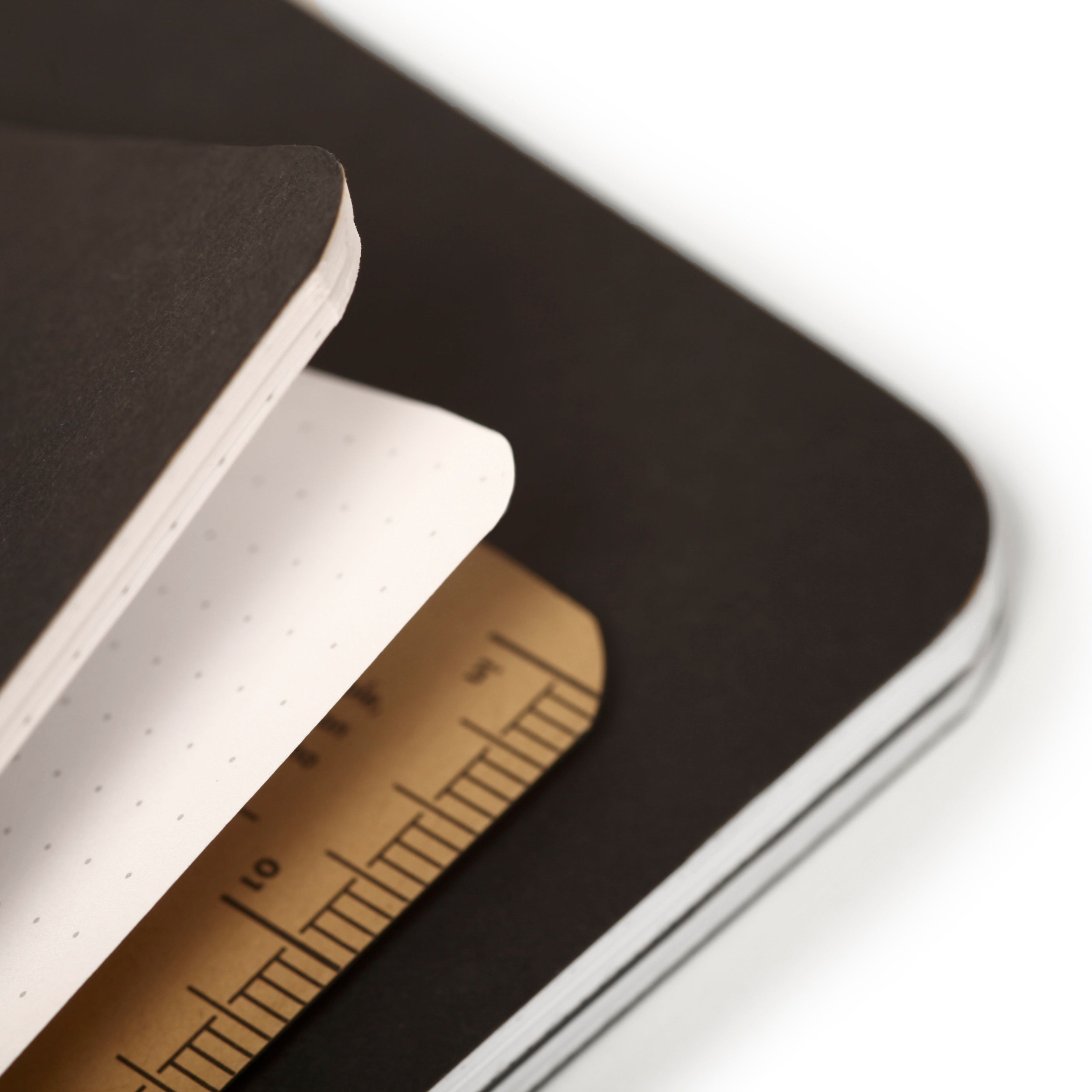 3 x Field Notes: Pitch Black