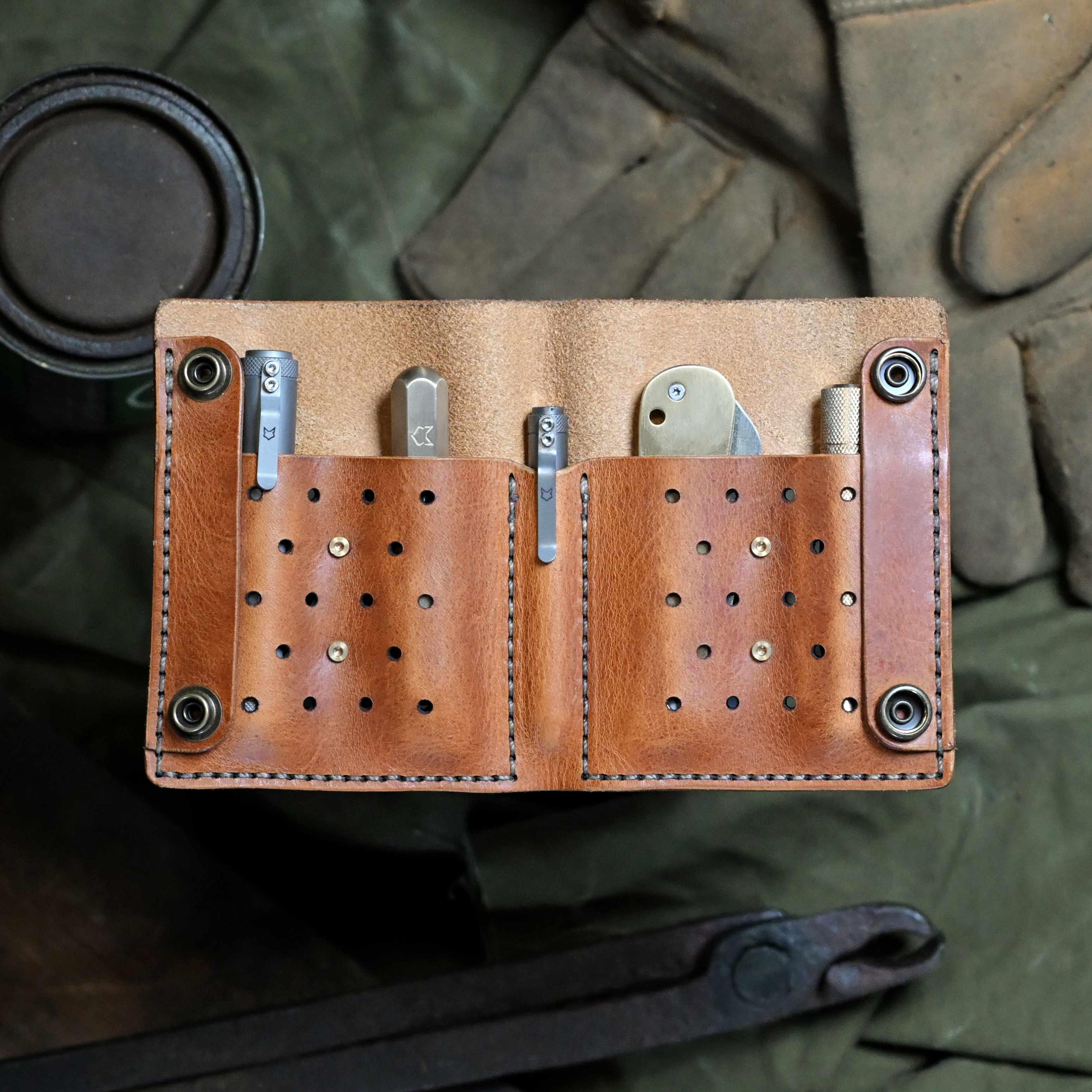 Mule Book - Modular EDC tool caddy