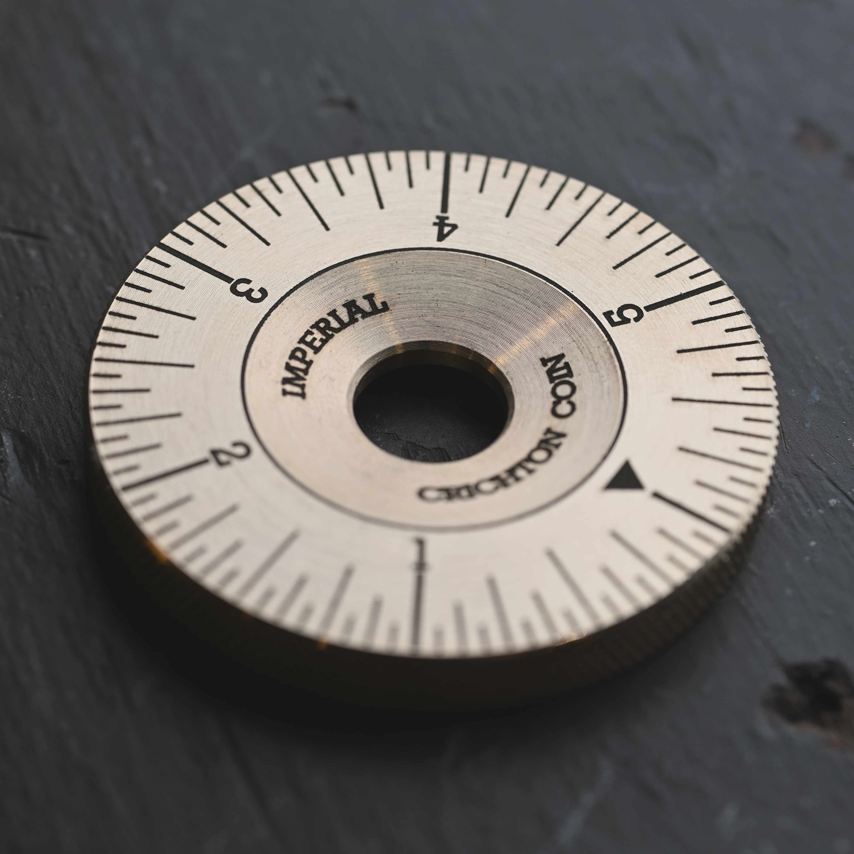 Crichton Coin - EDC measuring coin