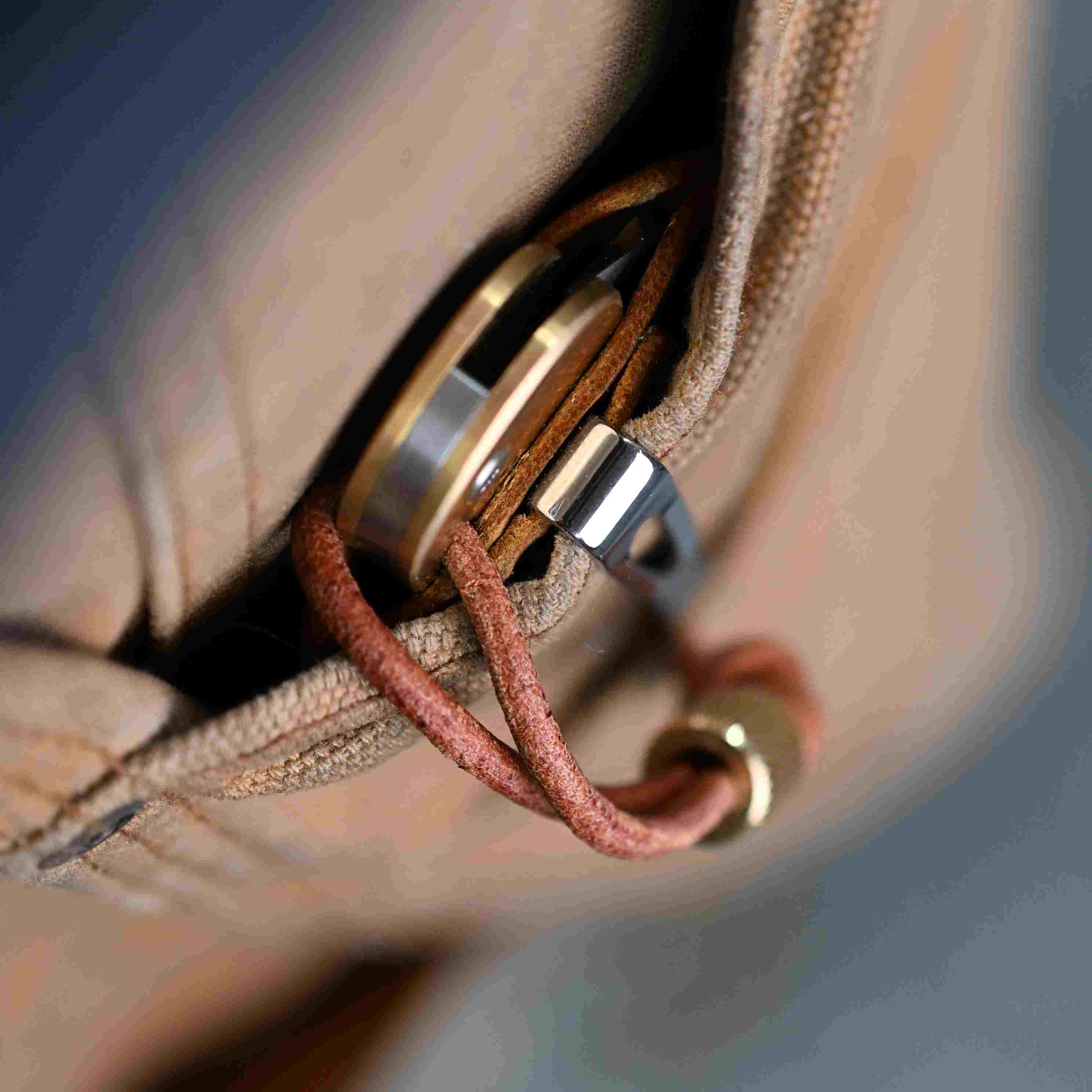 Pocket Knife slip - leather sheath