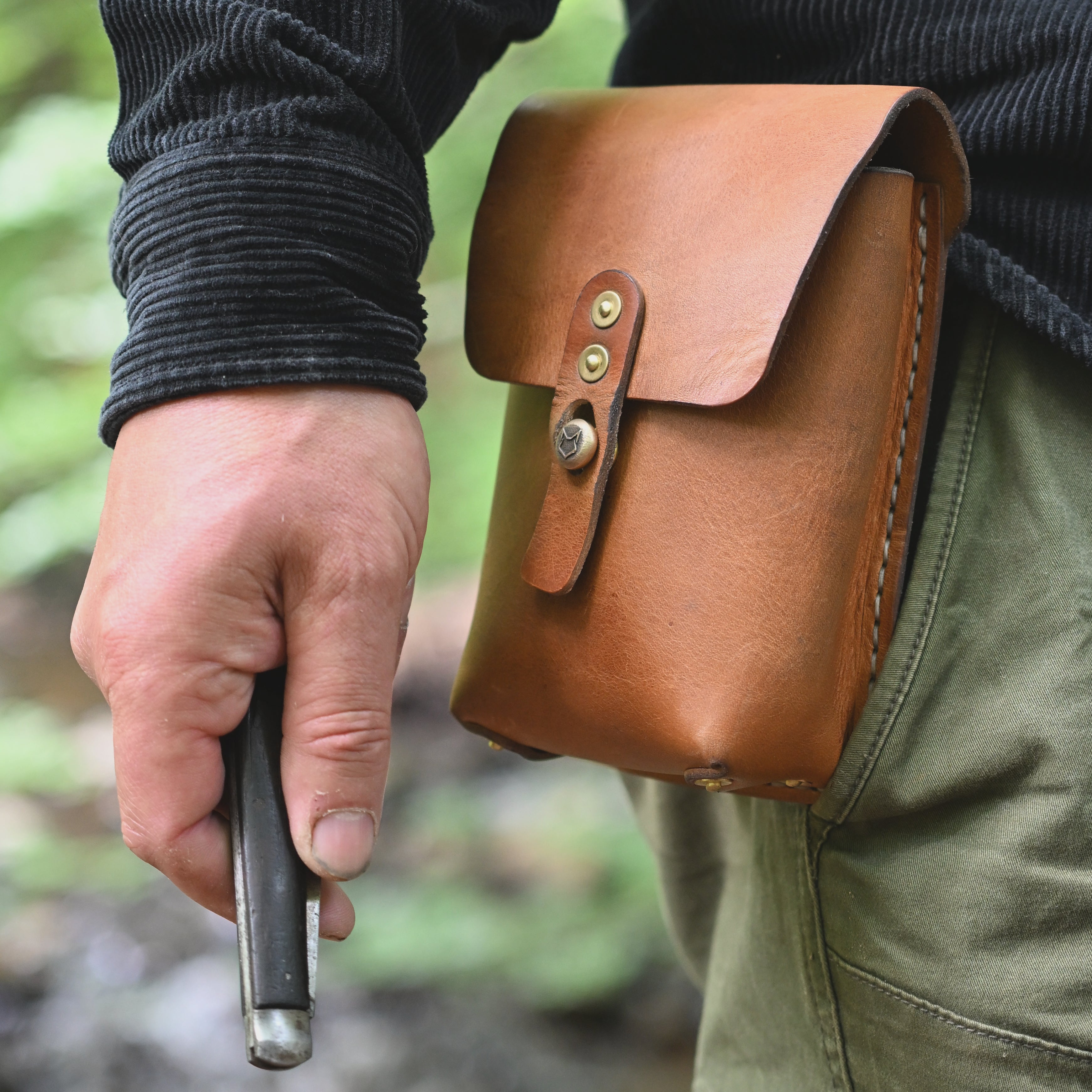 The Marksman - Leather EDC Utility Pouch
