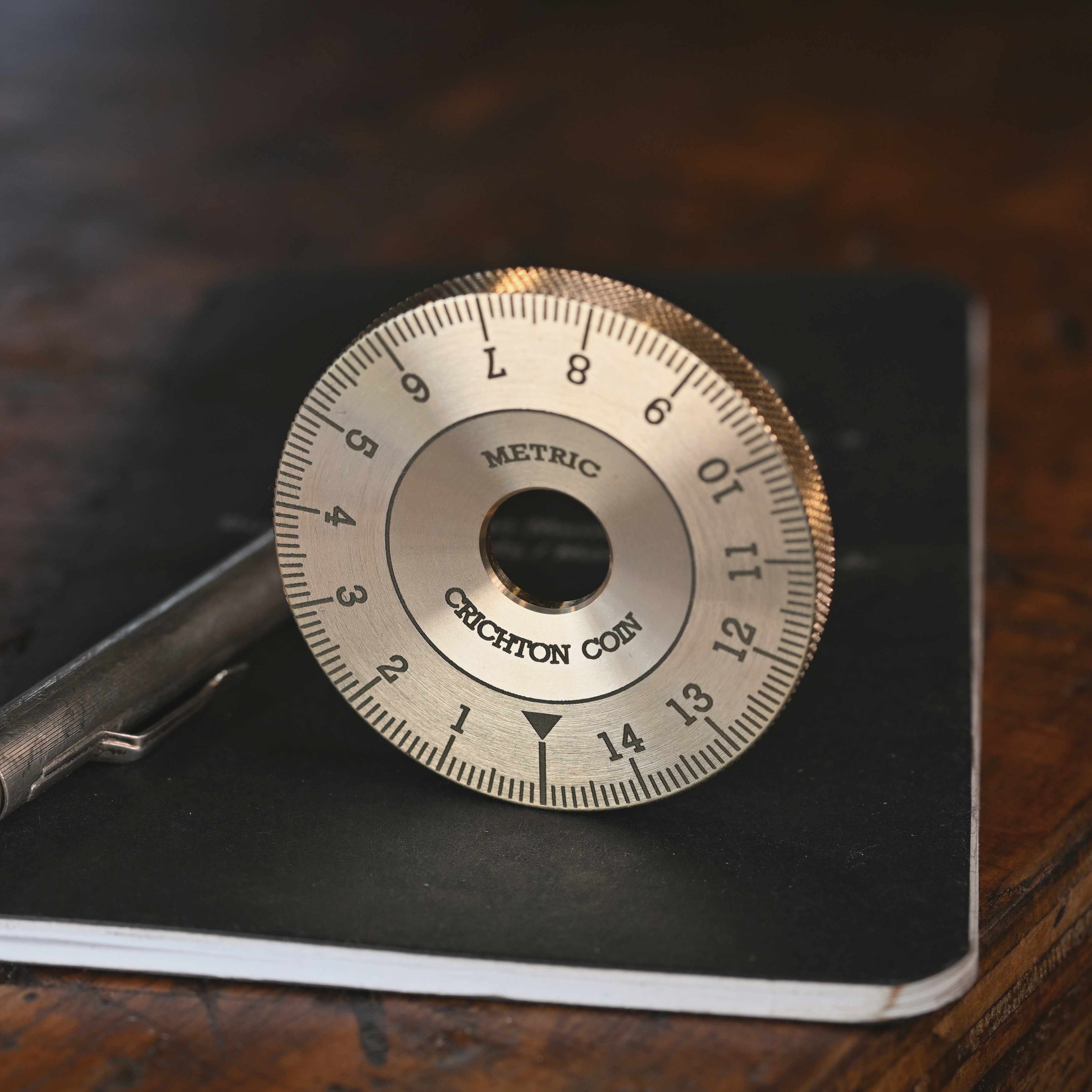 Crichton Coin - EDC measuring coin