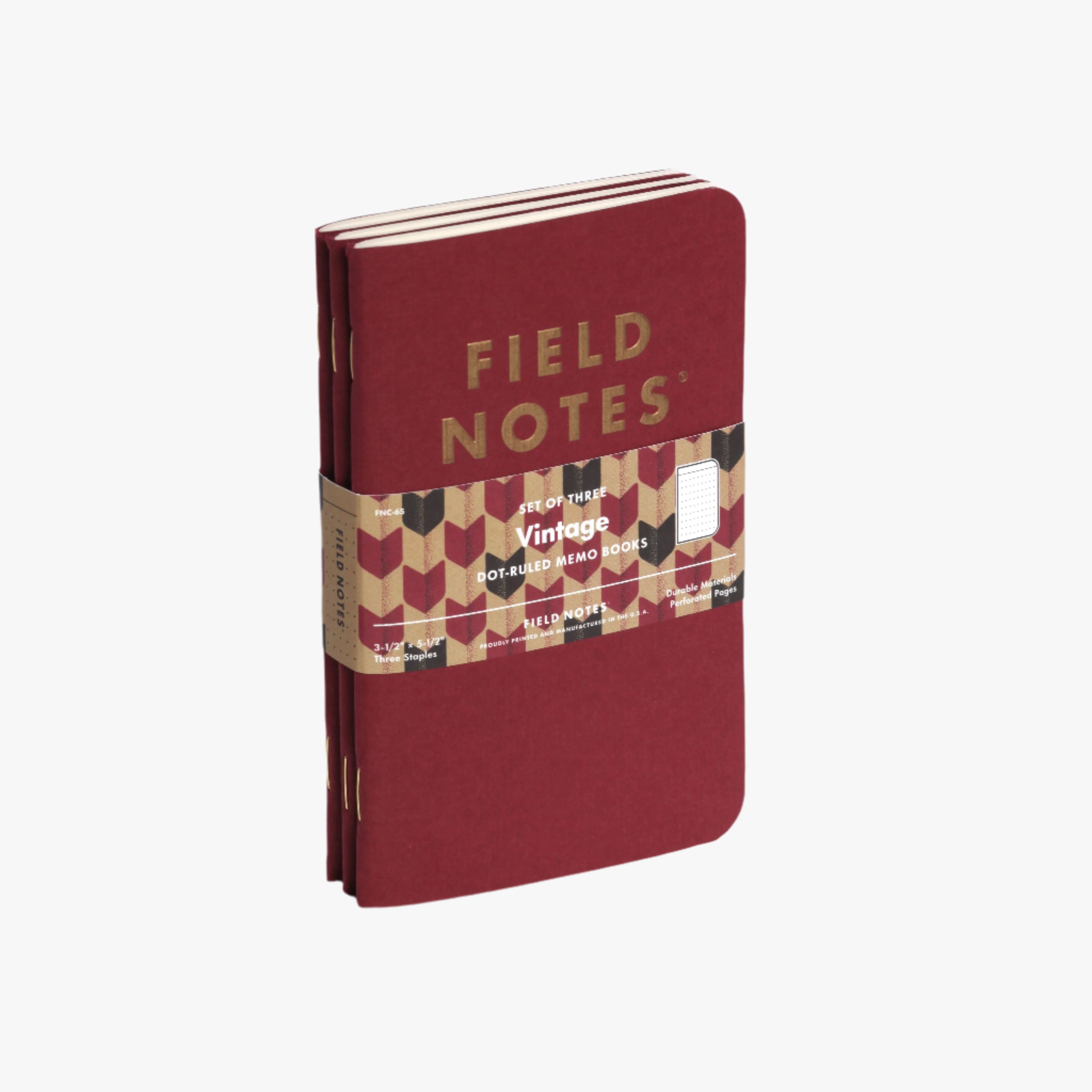 3 x Field Notes : Vintage