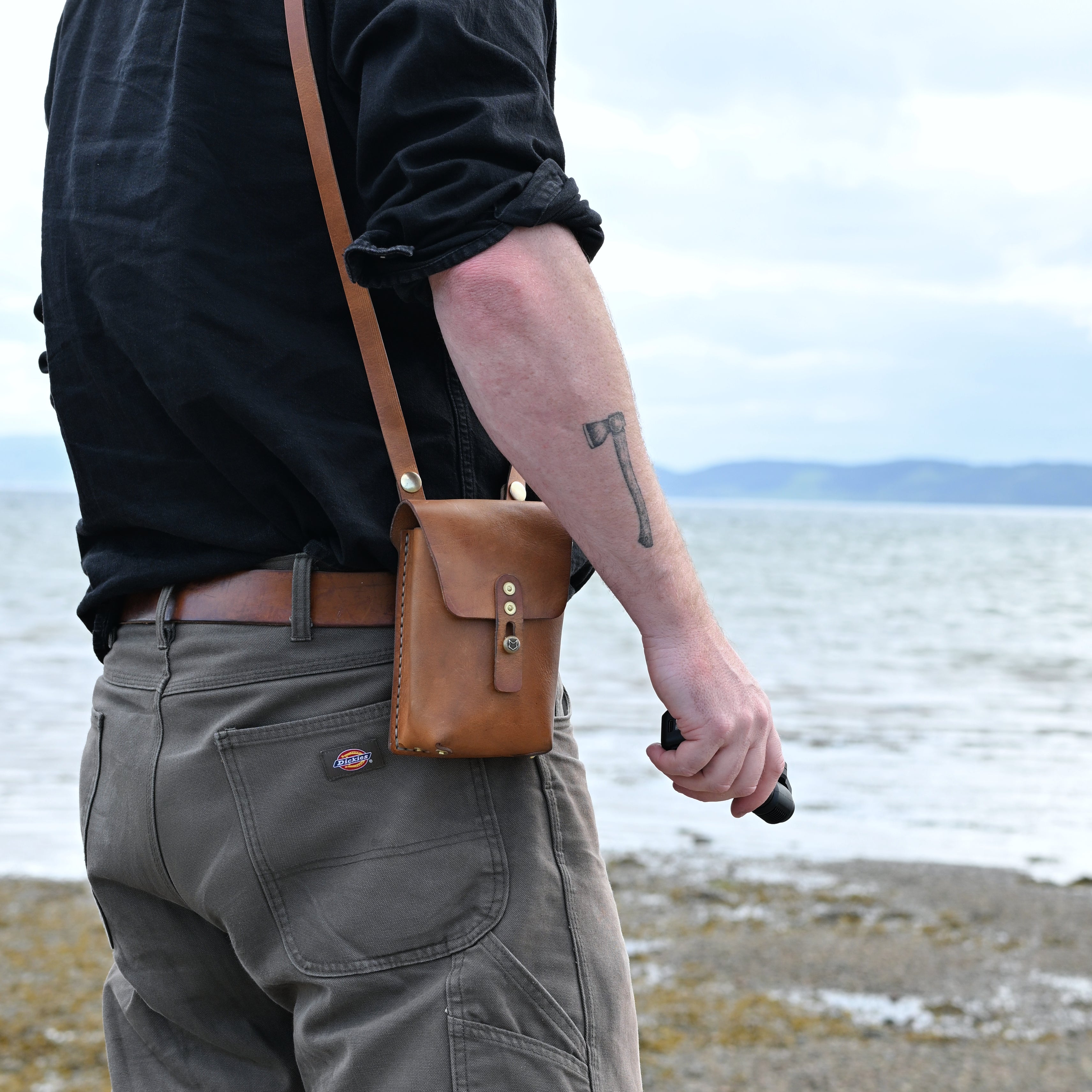 The Marksman - Leather EDC Utility Pouch