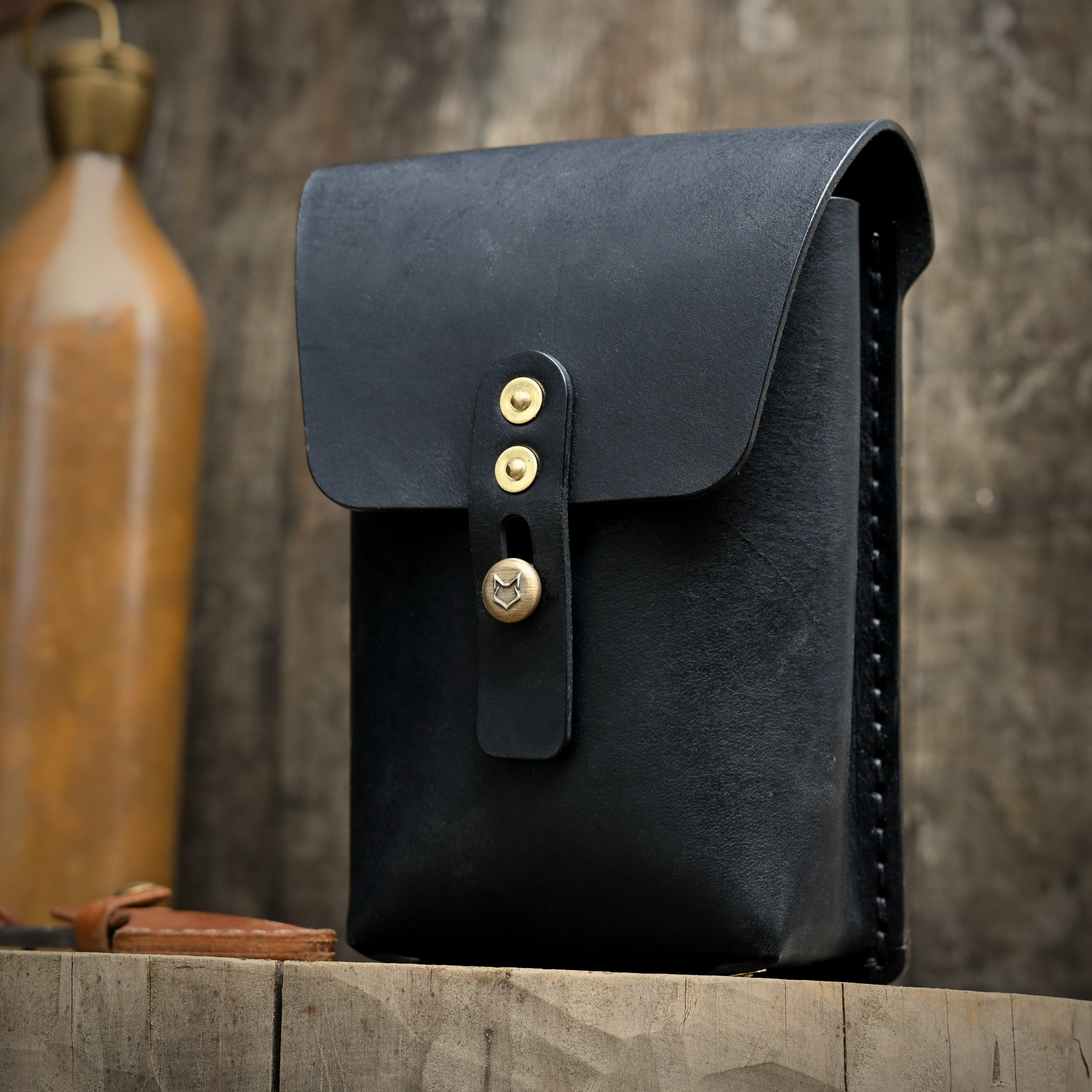The Marksman - Leather EDC Utility Pouch