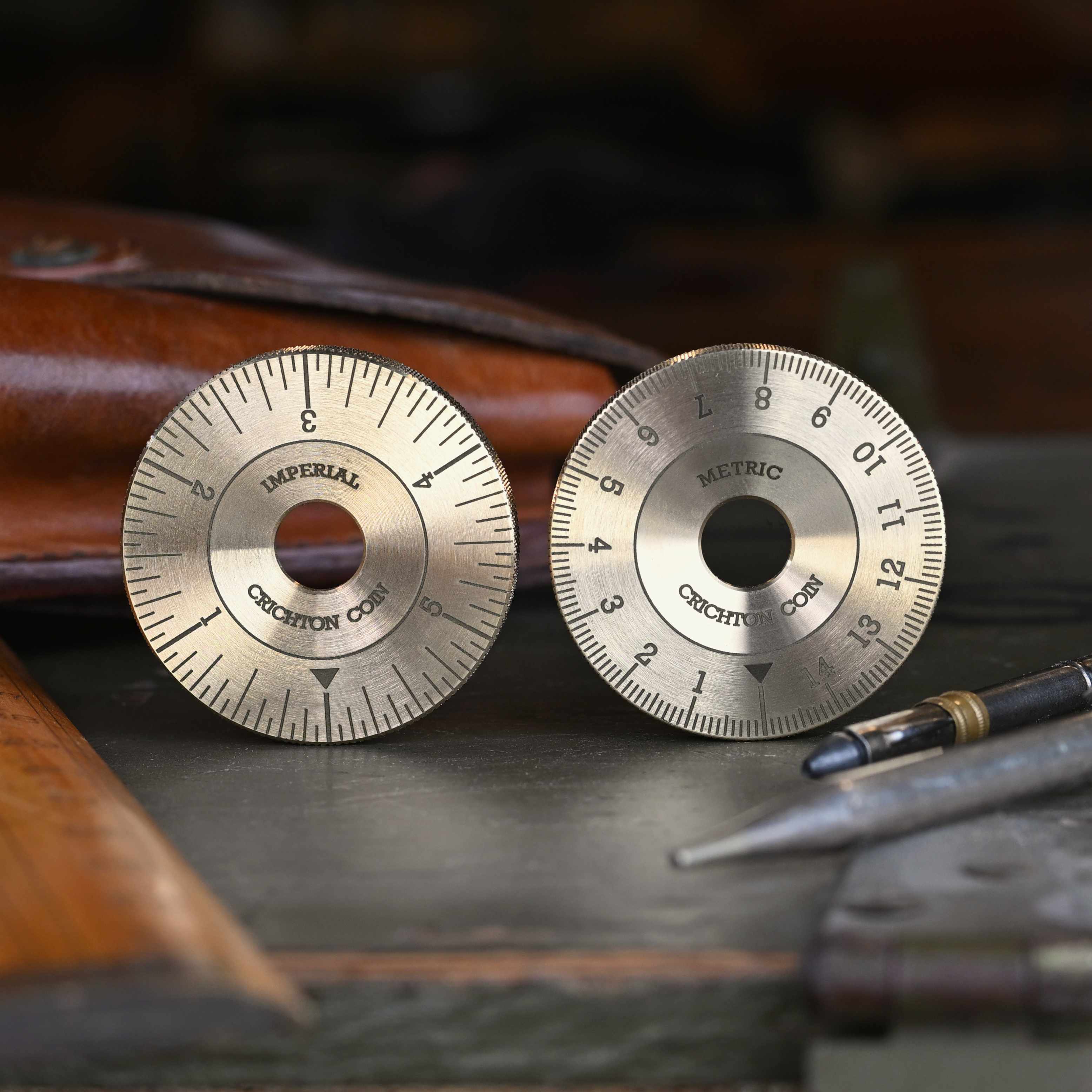 Crichton Coin - EDC measuring coin