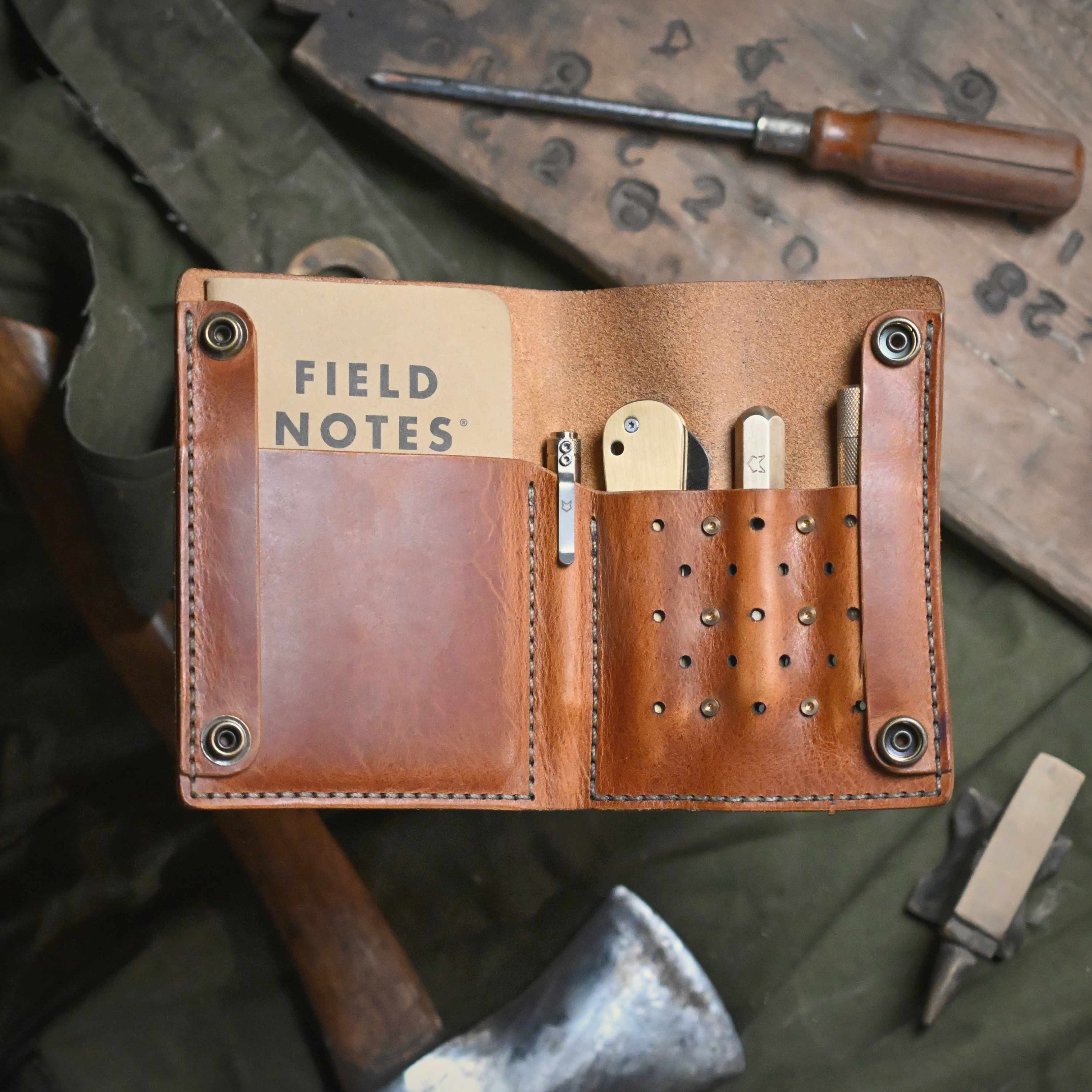 Mule Note - Field Note Sleeve & EDC Tool Caddy