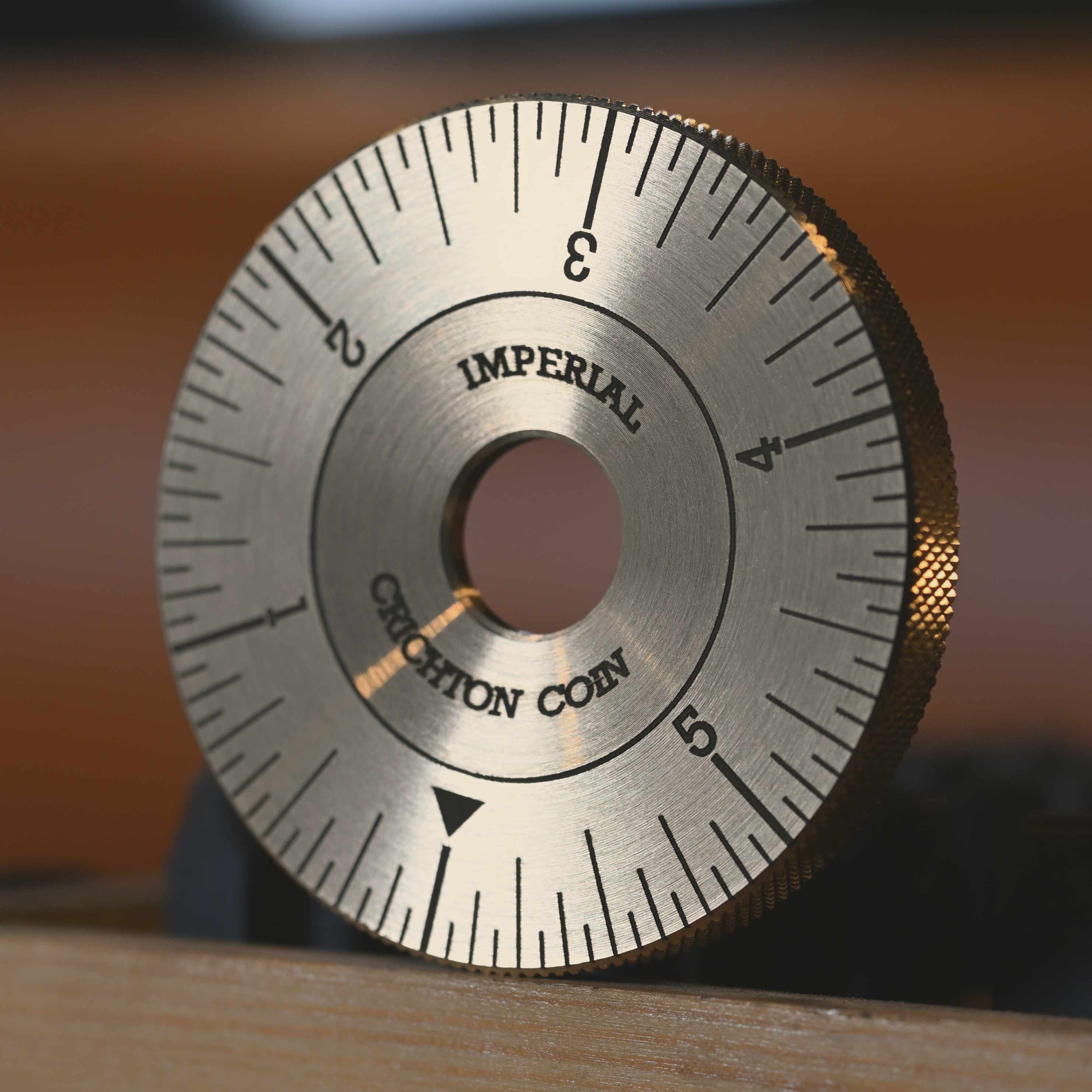 Crichton Coin - EDC measuring coin