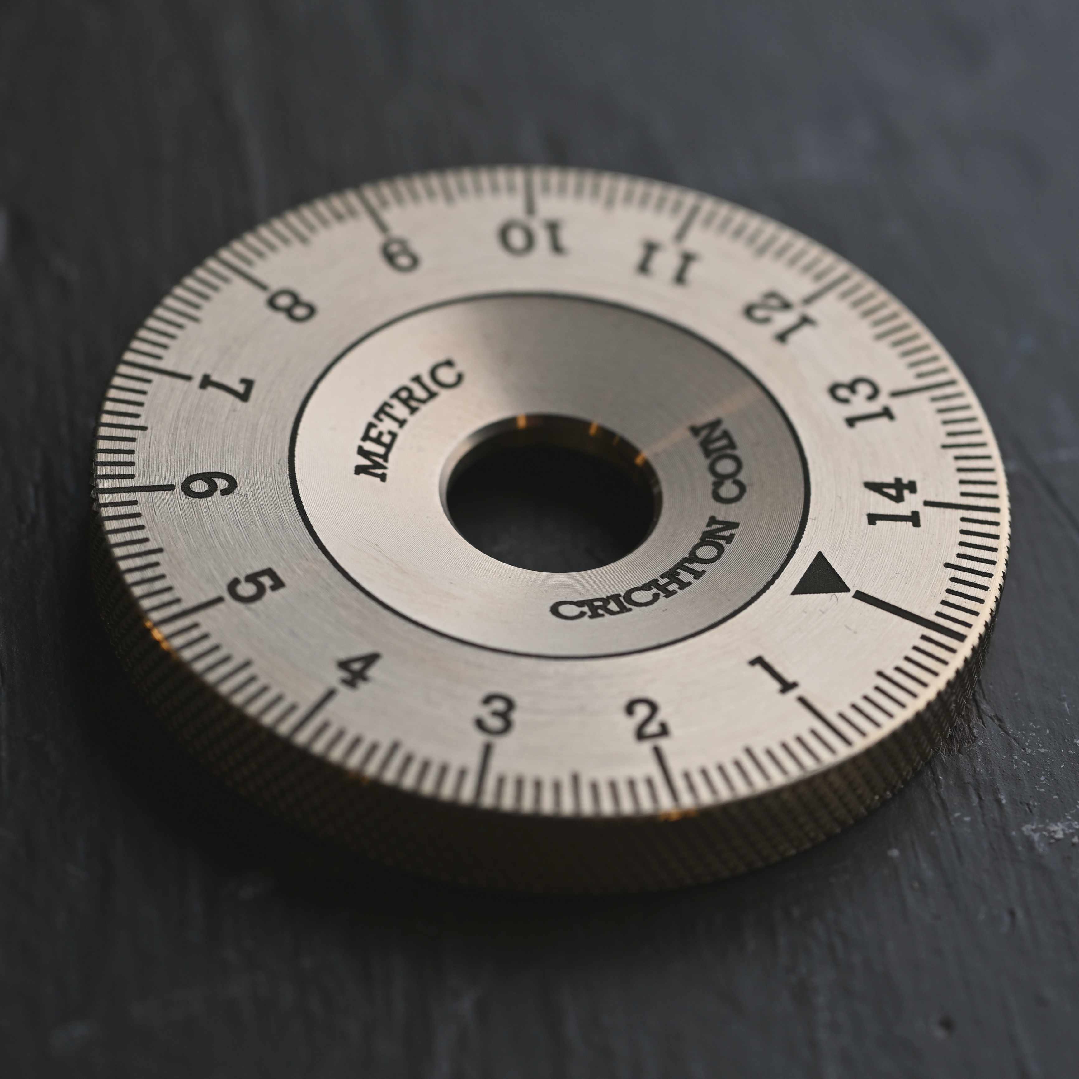 Crichton Coin - EDC measuring coin