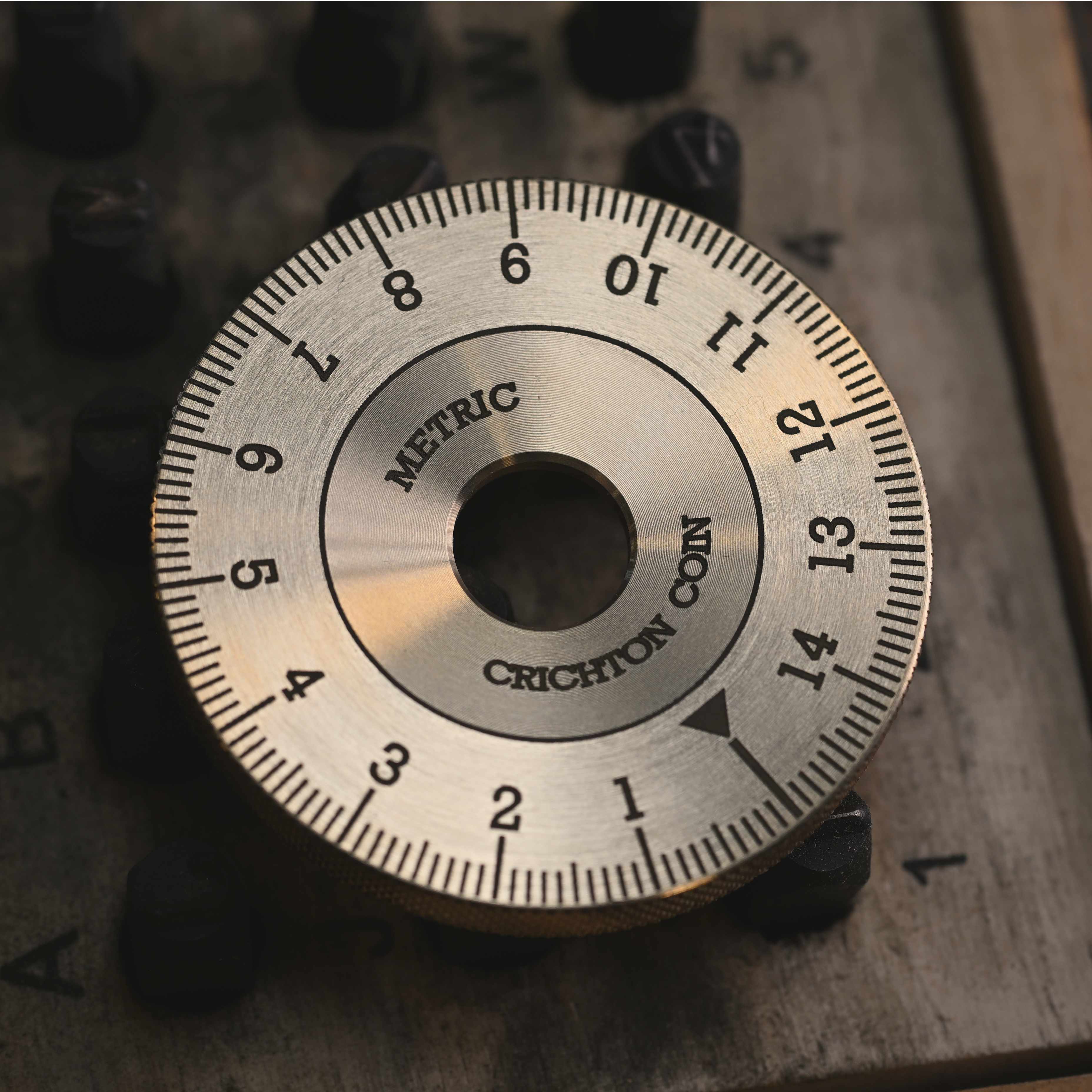 Crichton Coin - EDC measuring coin
